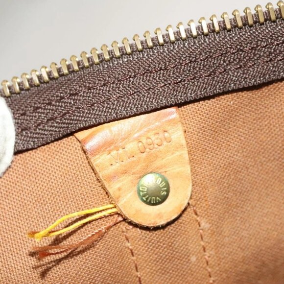 LOUIS VUITTON Monogram Keepall Bandouliere 55 Boston Bag M41414 LV Auth 125966 - Picture 10 of 16